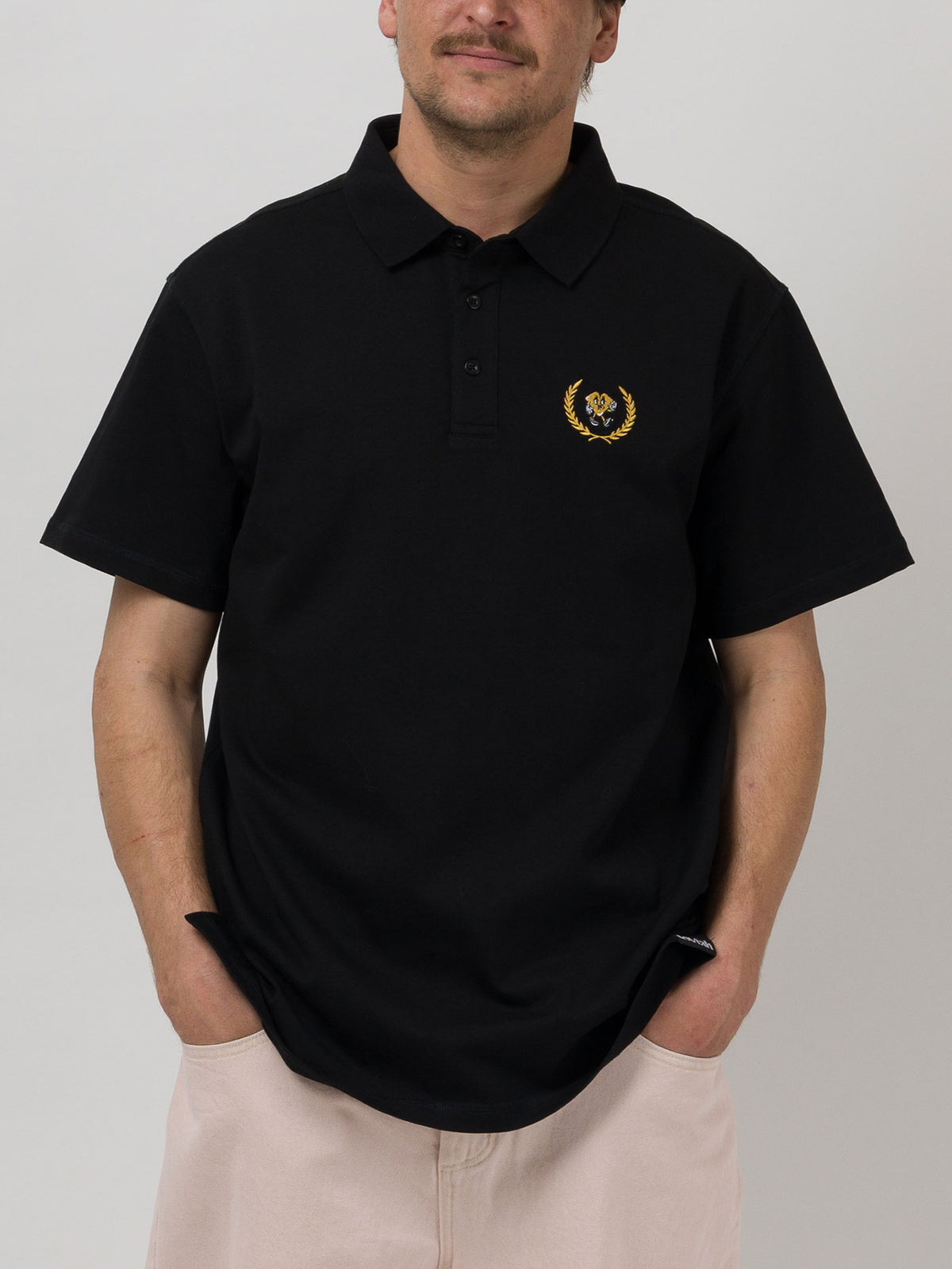 PRIVATE MEMBER POLO SHIRT BLACK | BLACK