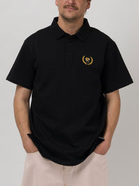 PRIVATE MEMBER POLO SHIRT BLACK | BLACK