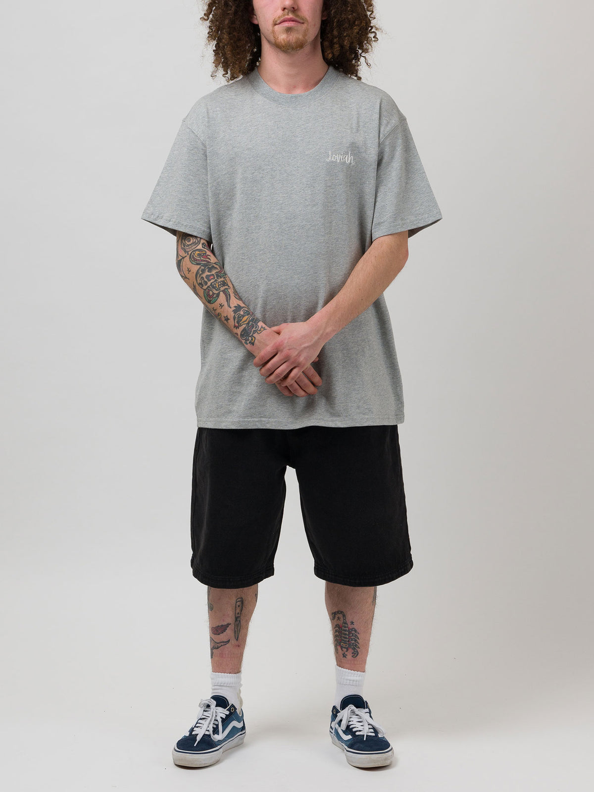 SIGNATURE T-SHIRT HEATHER GREY | HEATHER GREY