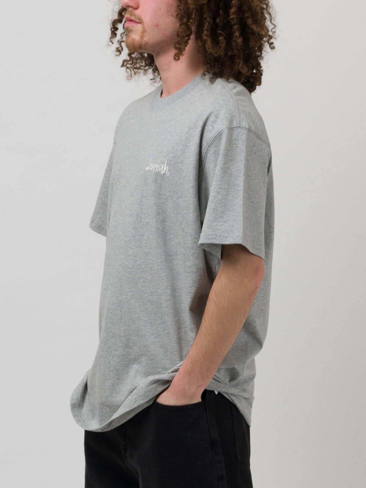 SIGNATURE T-SHIRT HEATHER GREY | HEATHER GREY