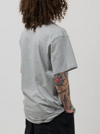 SIGNATURE T-SHIRT HEATHER GREY | HEATHER GREY