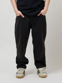 1990 BAGGY 5 POCKET DENIM PANTS | BLACK WASH DENIM