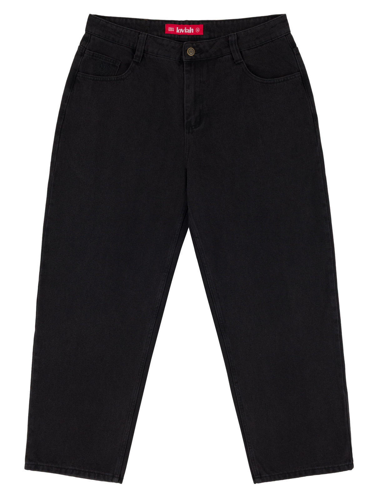 1990 BAGGY 5 POCKET DENIM PANTS | BLACK WASH DENIM