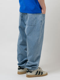 1990 BAGGY 5 POCKET DENIM PANTS | INDIGO LIGHT WASH