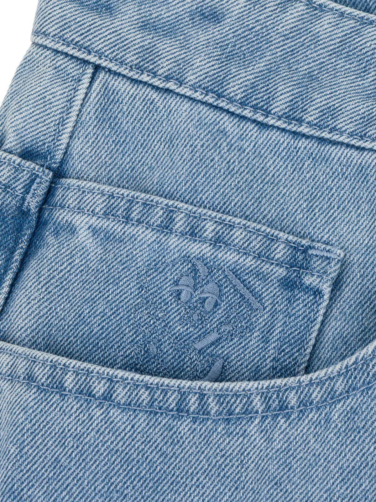 1990 BAGGY 5 POCKET DENIM PANTS | INDIGO LIGHT WASH