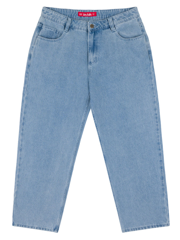 1990 BAGGY 5 POCKET DENIM PANTS | INDIGO LIGHT WASH