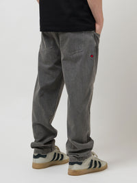 OG BAGGY 5 POCKET DENIM PANTS | GREY STONEWASH 