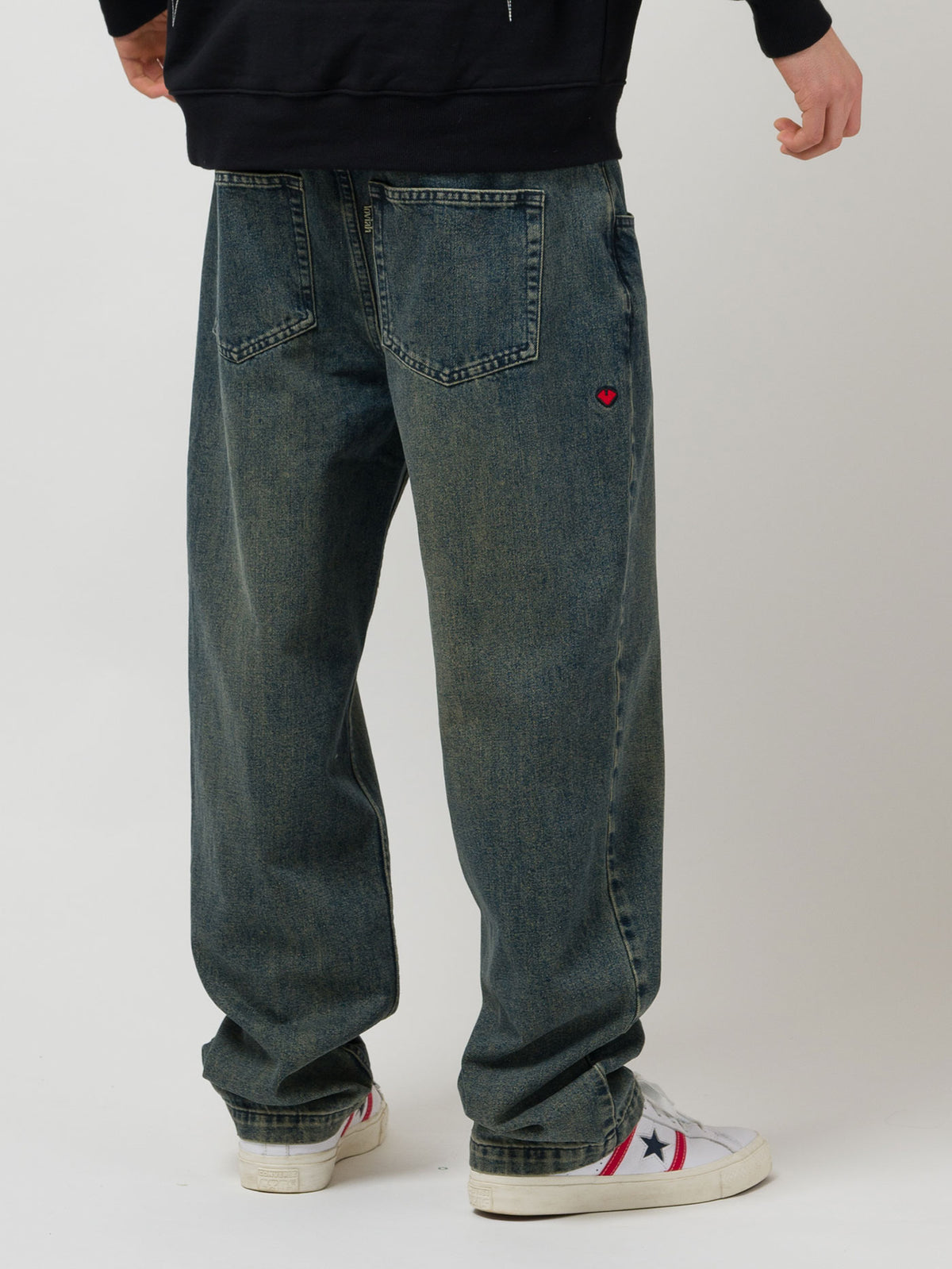 OG BAGGY 5 POCKET DENIM PANTS | PINE ENZYME WASH