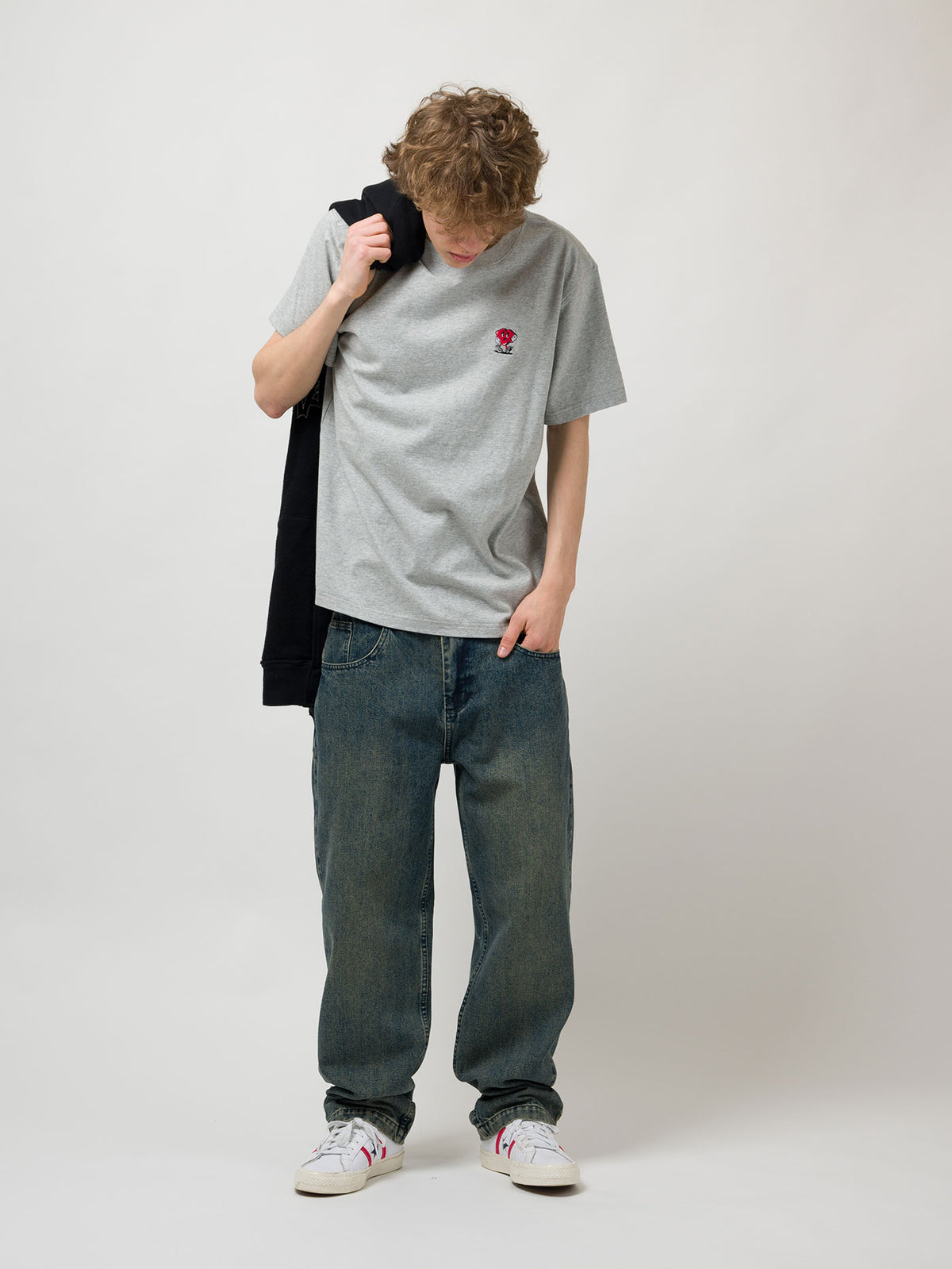 OG BAGGY 5 POCKET DENIM PANTS | PINE ENZYME WASH