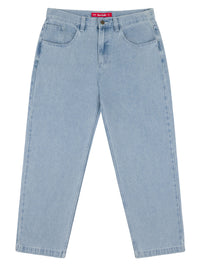 OG BAGGY 5 POCKET DENIM PANTS | WHITE BLUE WASH