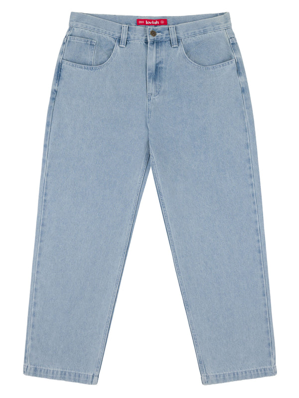 OG BAGGY 5 POCKET DENIM PANTS | WHITE BLUE WASH