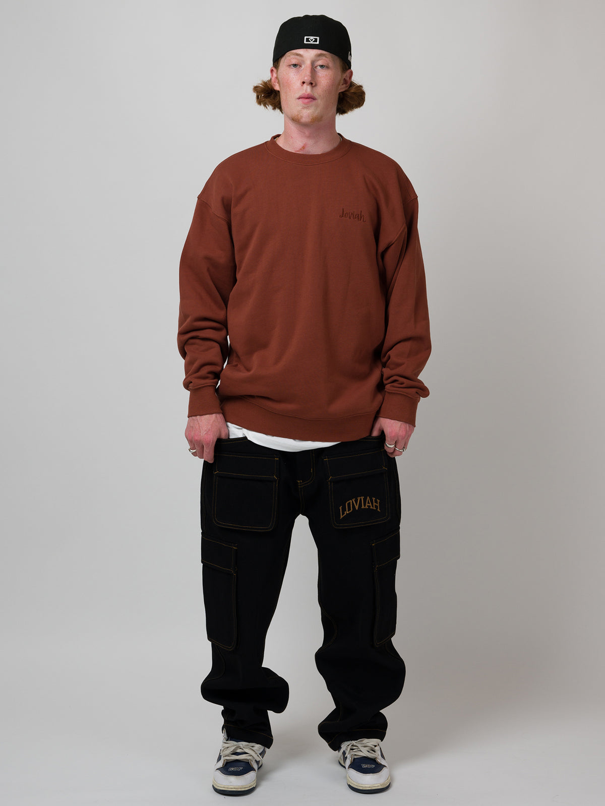 BASIC CREWNECK RUST