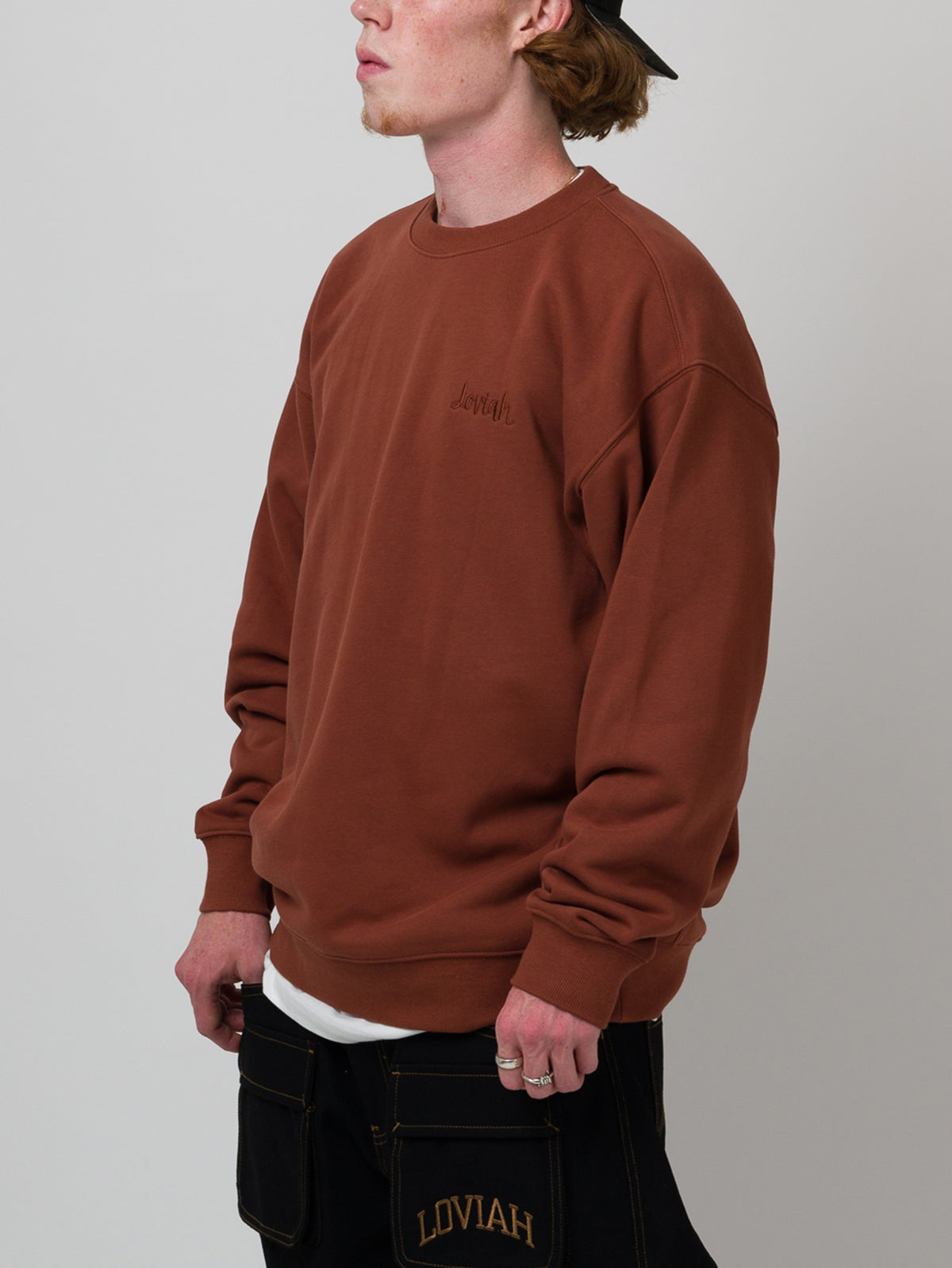 BASIC CREWNECK RUST