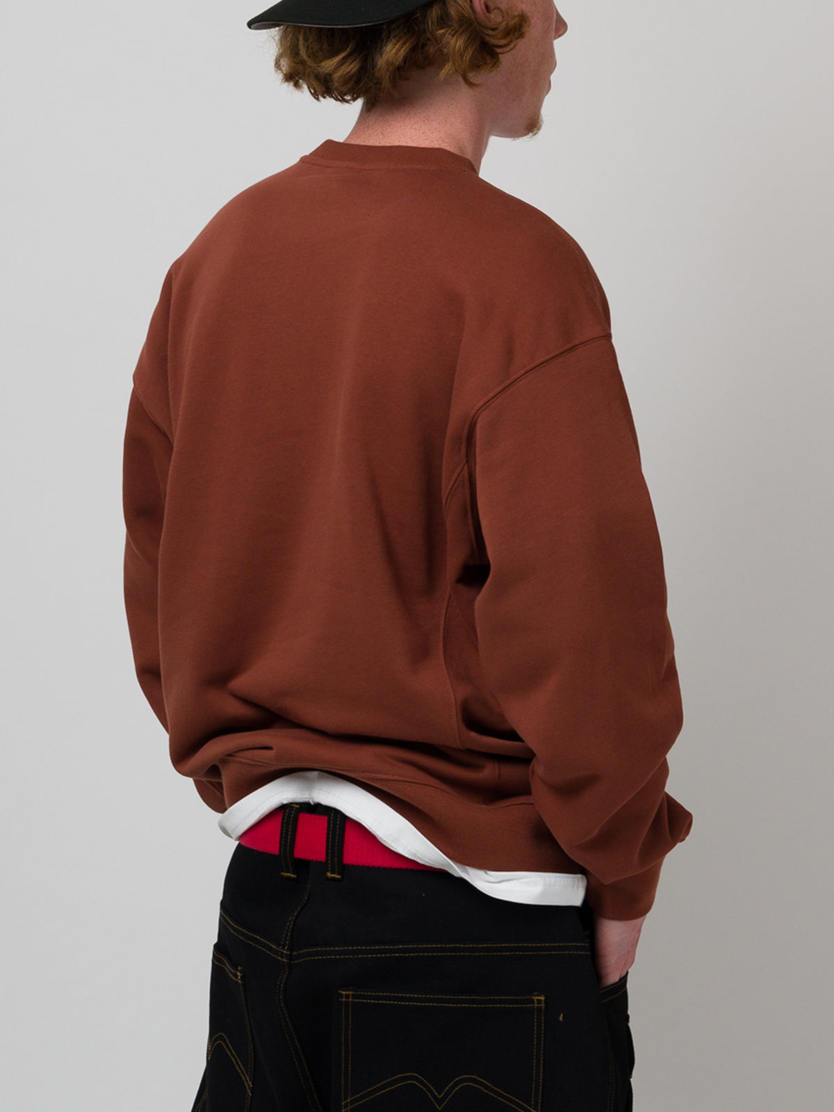 BASIC CREWNECK RUST