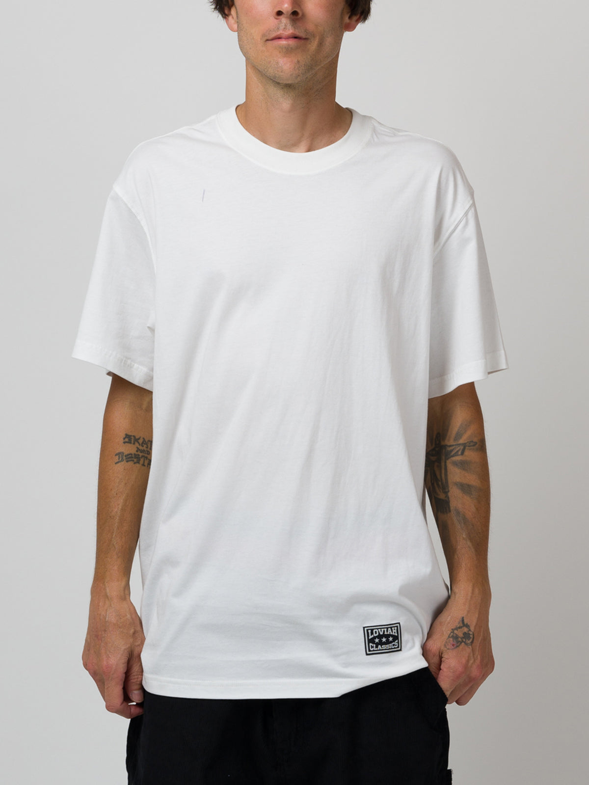 BLANK CLASSIC T-SHIRT WHITE