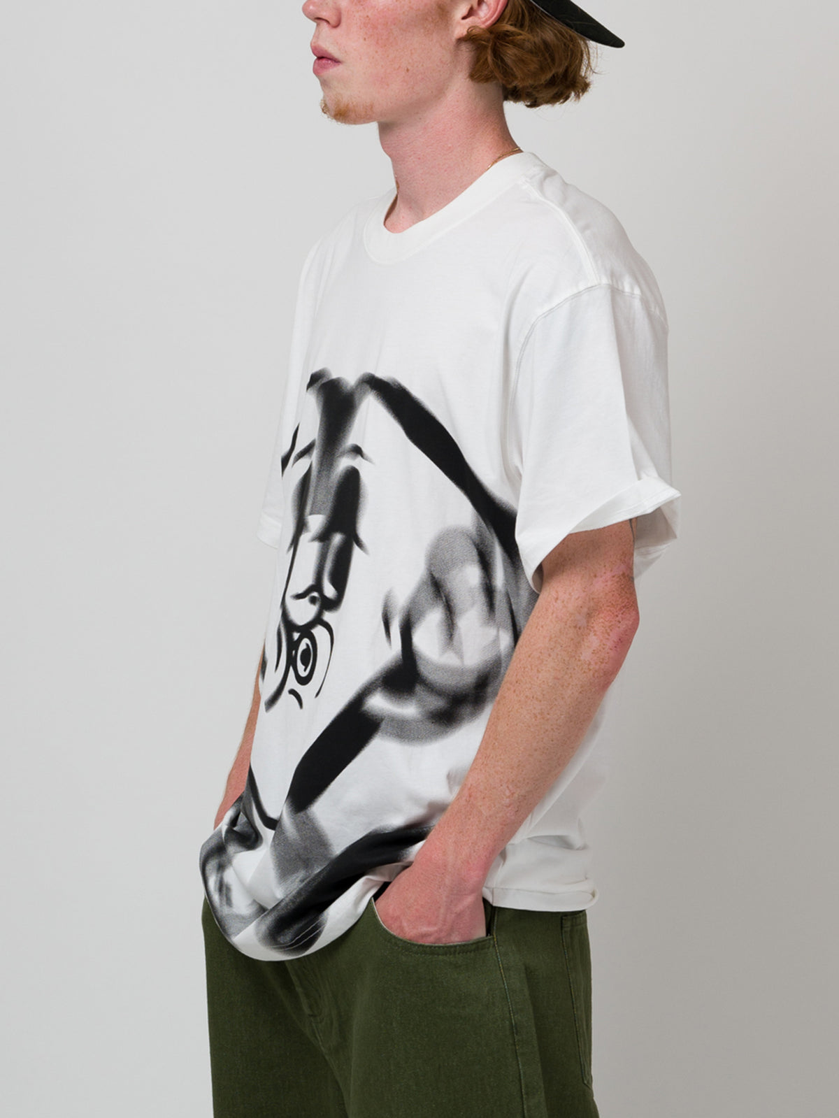 BLUR T-SHIRT WHITE