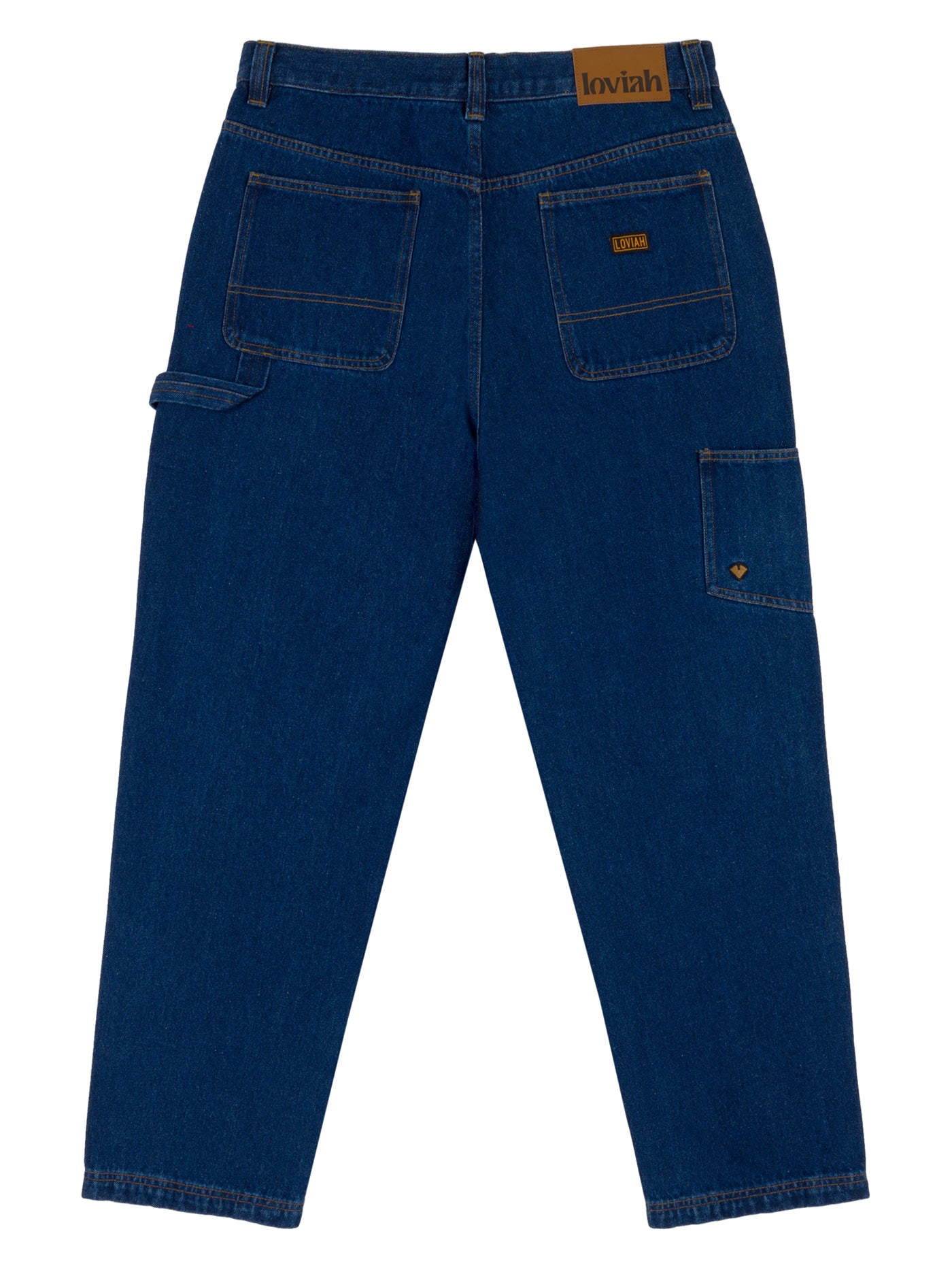 新品 kaval 24ss／Work Pants 2(indigo linen) 2025_04_Product_BlueBlueJapan_
