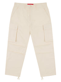 RIPSTOP CARGO PANTS White