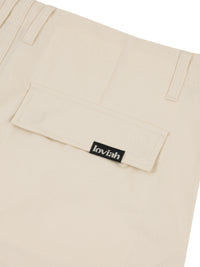 RIPSTOP CARGO PANTS White