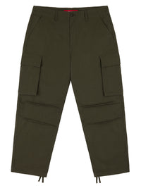 RIPSTOP CARGO PANTS DARK GREEN