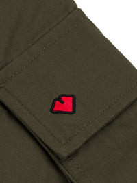 RIPSTOP CARGO PANTS DARK GREEN