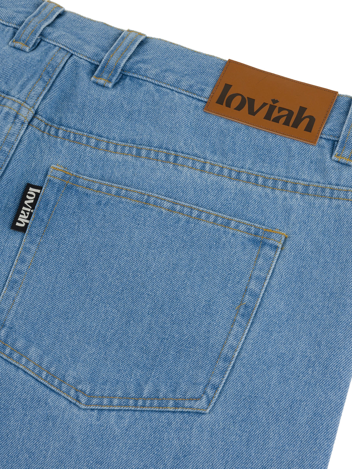 Loviah 5 Pocket Denim Pants Light Indigo Wash