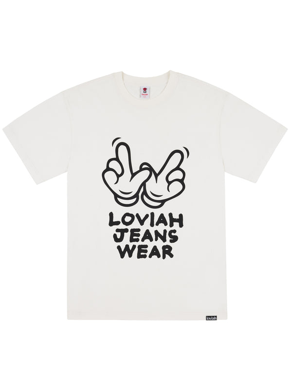 Loviah Hands T-Shirt White