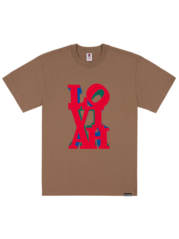 Loviah Love T-Shirt Brown