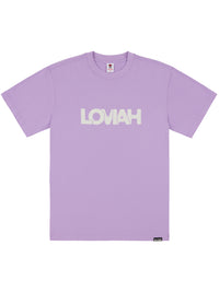 OVERLAP T-SHIRT VIOLET