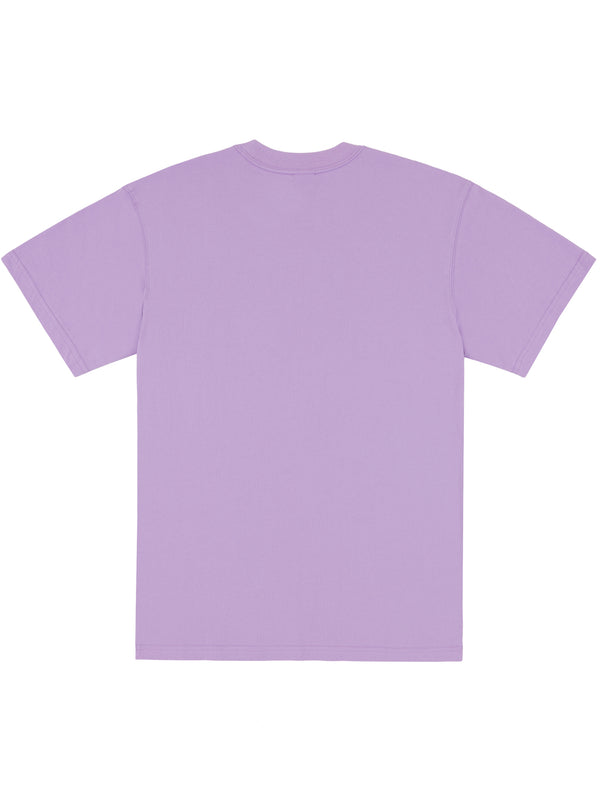 OVERLAP T-SHIRT VIOLET