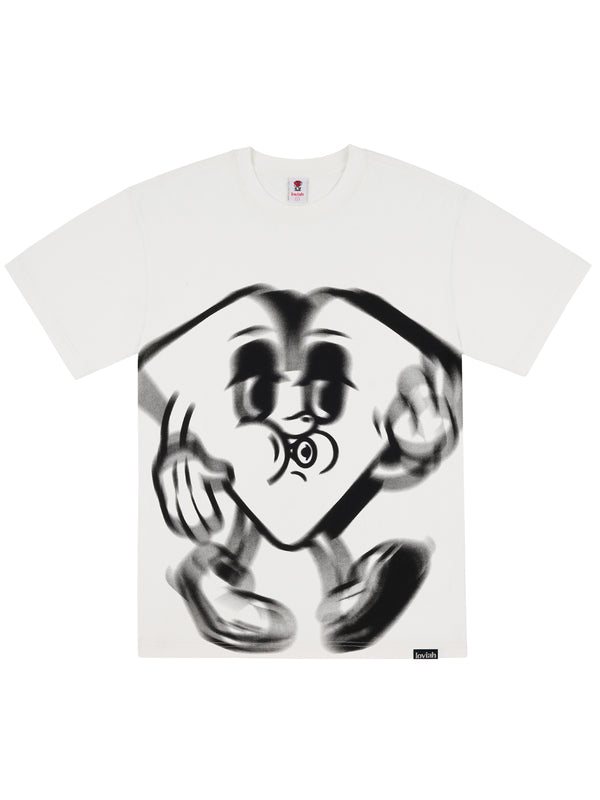 BLUR T-SHIRT WHITE