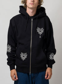 SPIDERMAN ZIP HOODY | BLACK