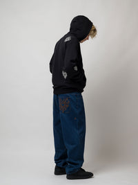 SPIDERMAN ZIP HOODY | BLACK