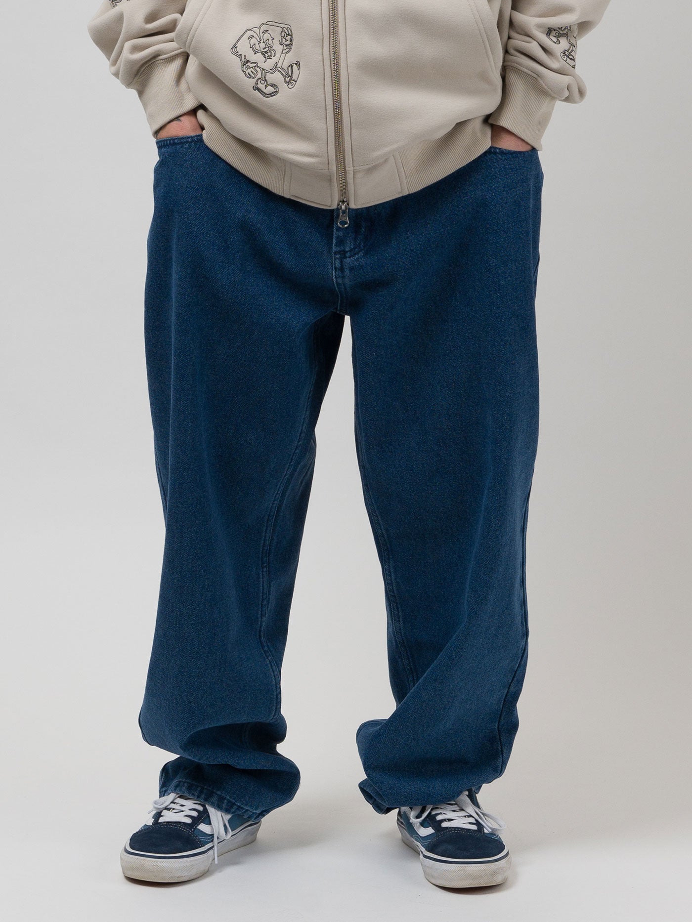 パンツ Used Blue Baggy Curve Denim archive Used Blue Baggy Curve Denim archive