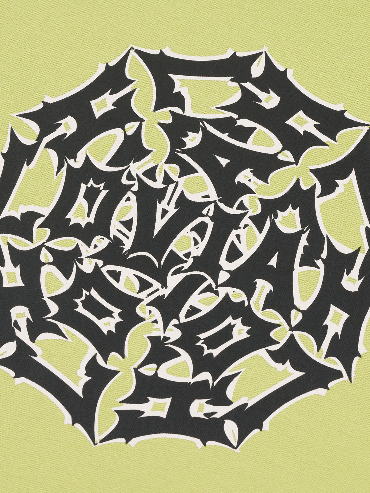 SPIDER WEB T-SHIRT | LIME