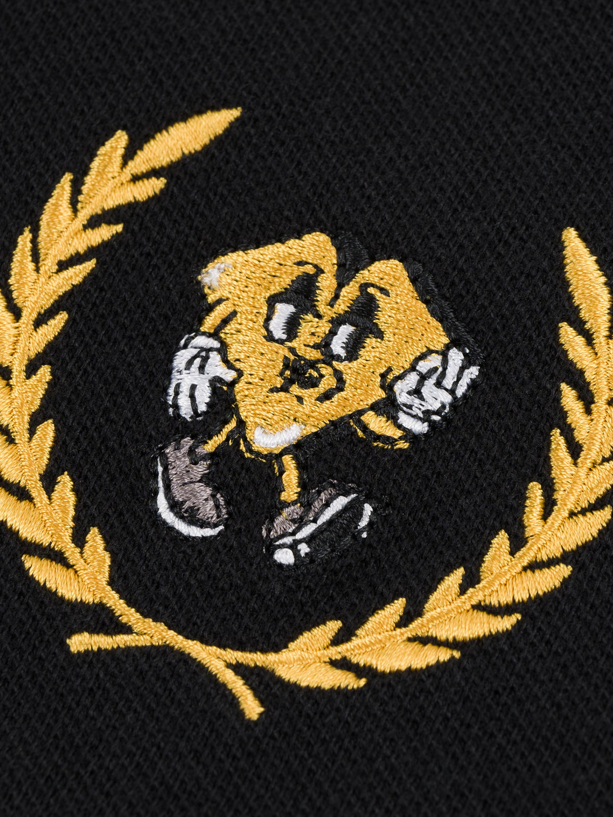 PRIVATE MEMBER L/S POLO | BLACK