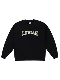 SPIKY CREWNECK | BLACK