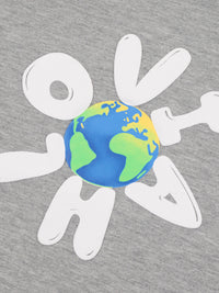 PLANET PUFF CREWNECK | HEATHER GREY