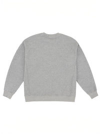 PLANET PUFF CREWNECK | HEATHER GREY