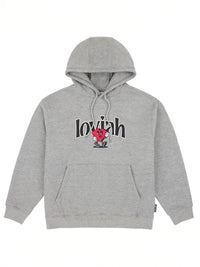 LOVIAH SK8 HOODIE | HEATHER GREY