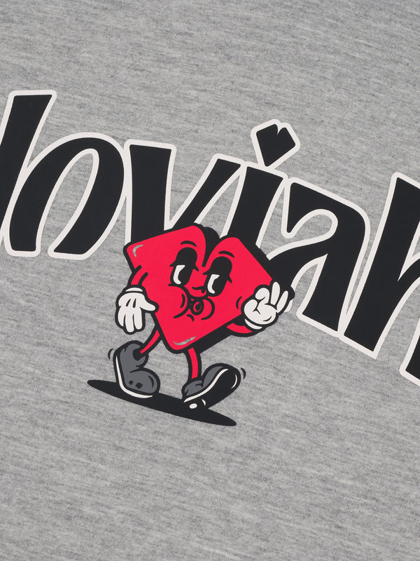 LOVIAH SK8 HOODIE | HEATHER GREY