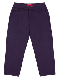 1990 BAGGY DENIM PANTS | PURPLE WASH
