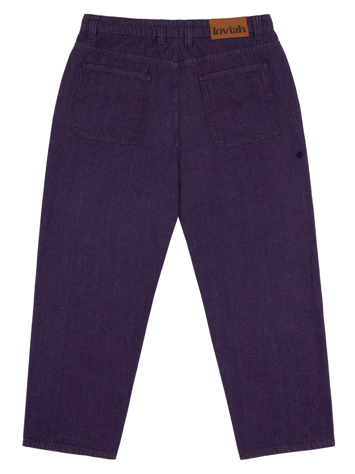 1990 BAGGY DENIM PANTS | PURPLE WASH