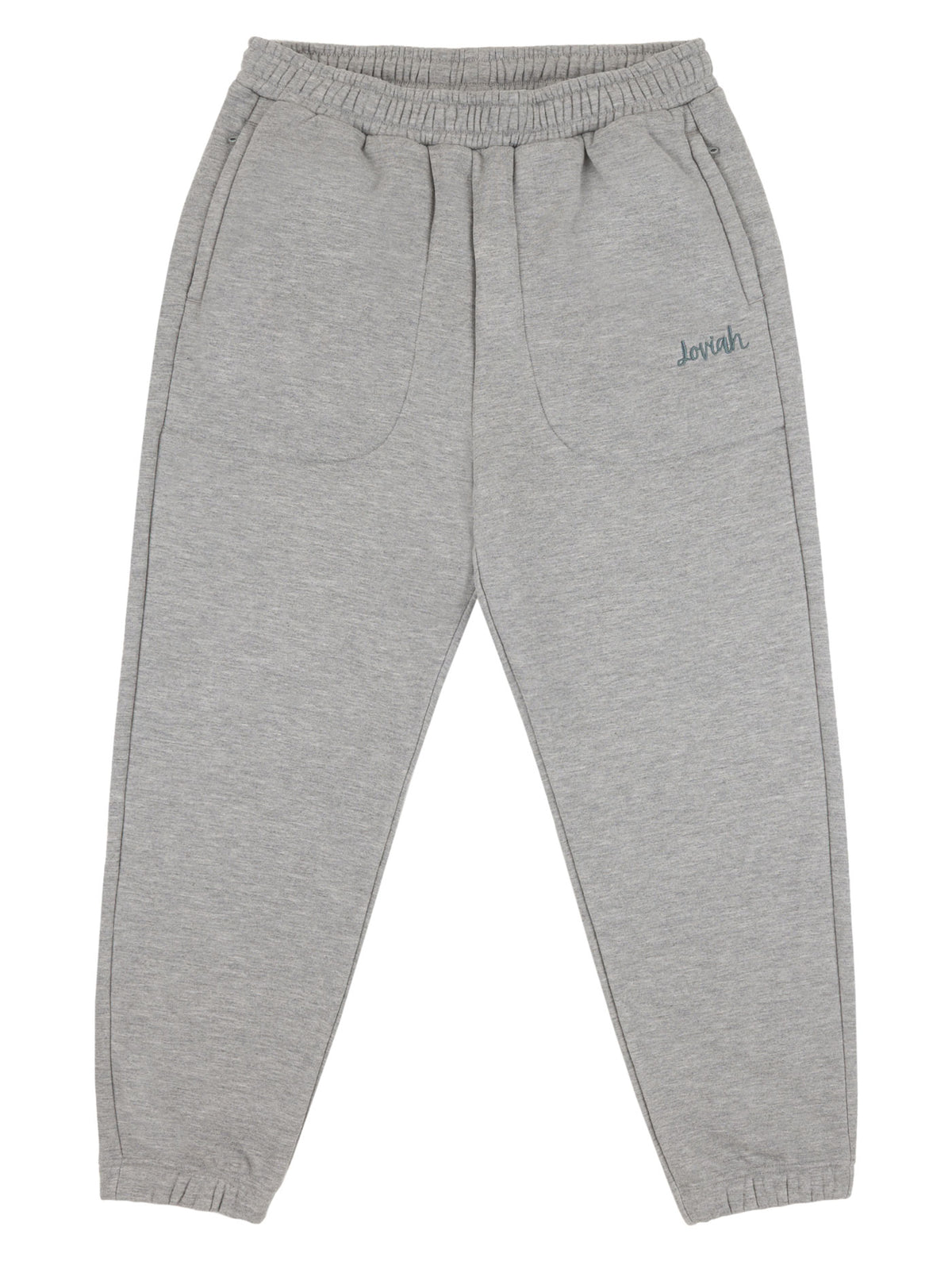 BIG MAN JOGGER PANTS | HEATHER GREY