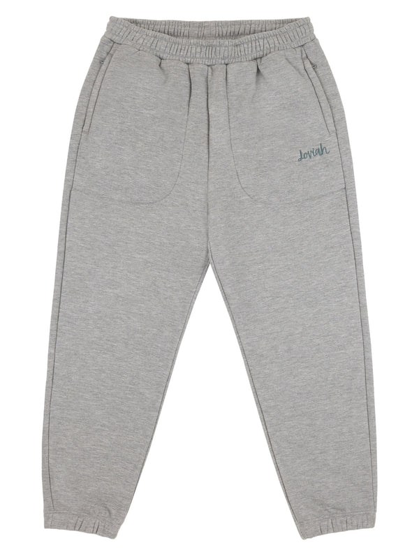 BIG MAN JOGGER PANTS | HEATHER GREY