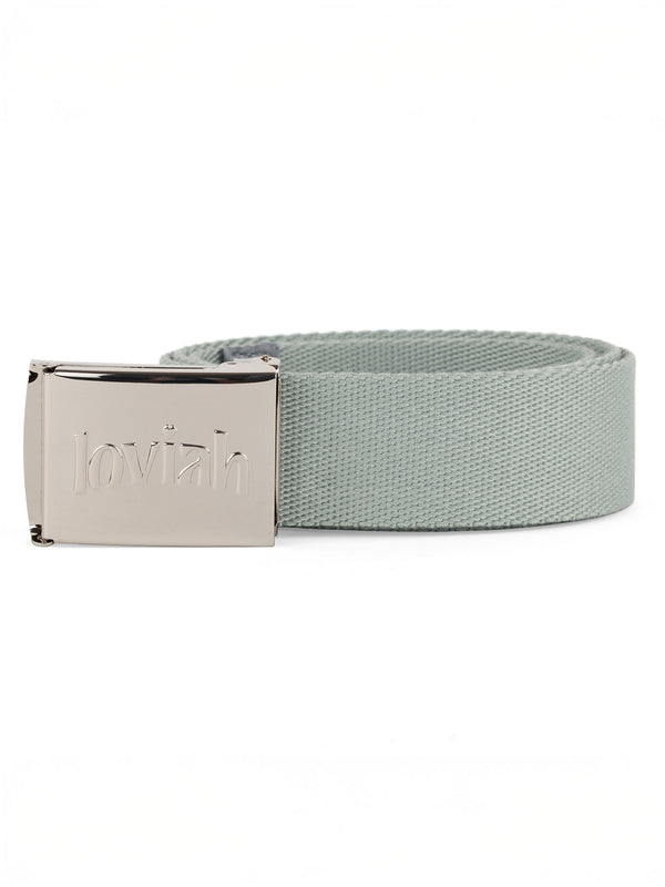 CHROME WEBBING BELT | STEEL