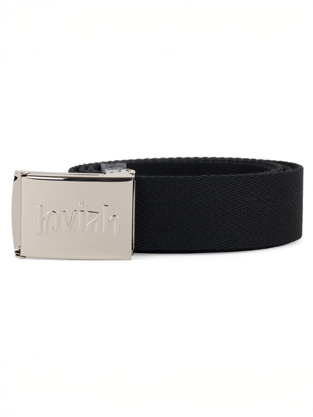CHROME WEBBING BELT | BLACK