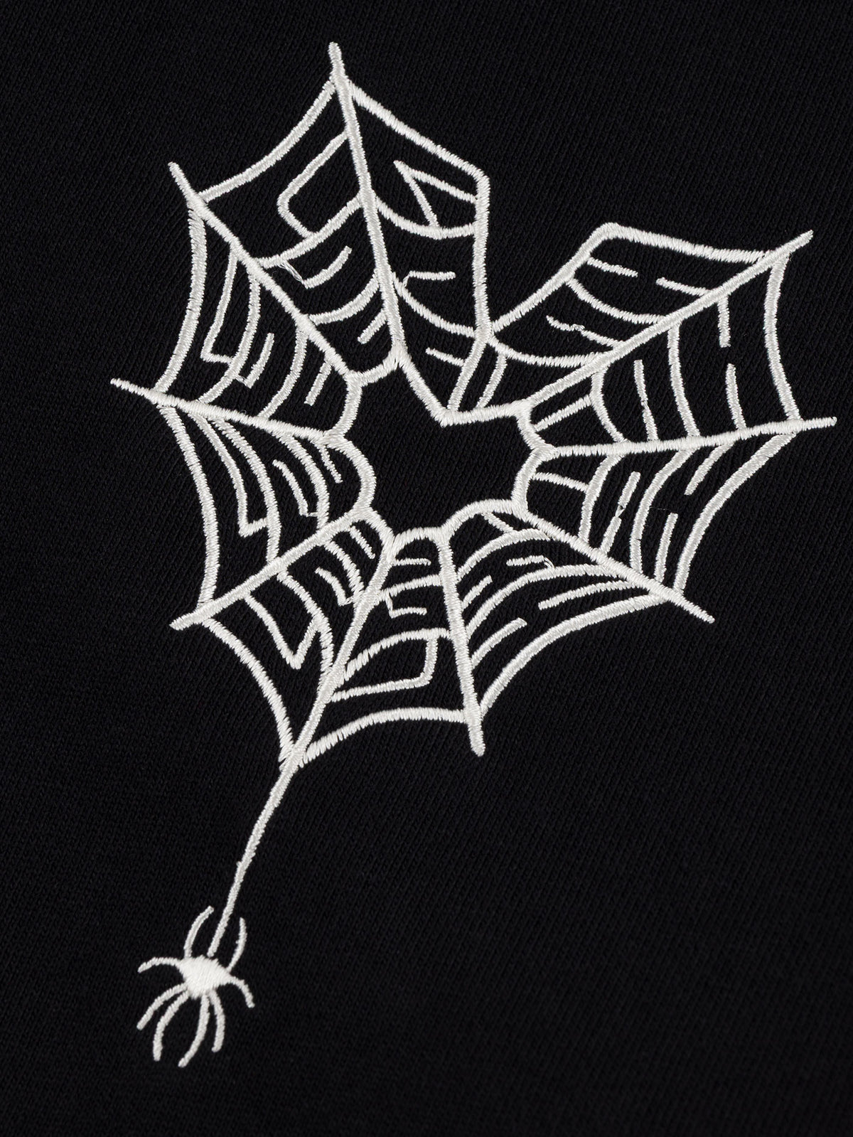SPIDERMAN ZIP HOODY | BLACK