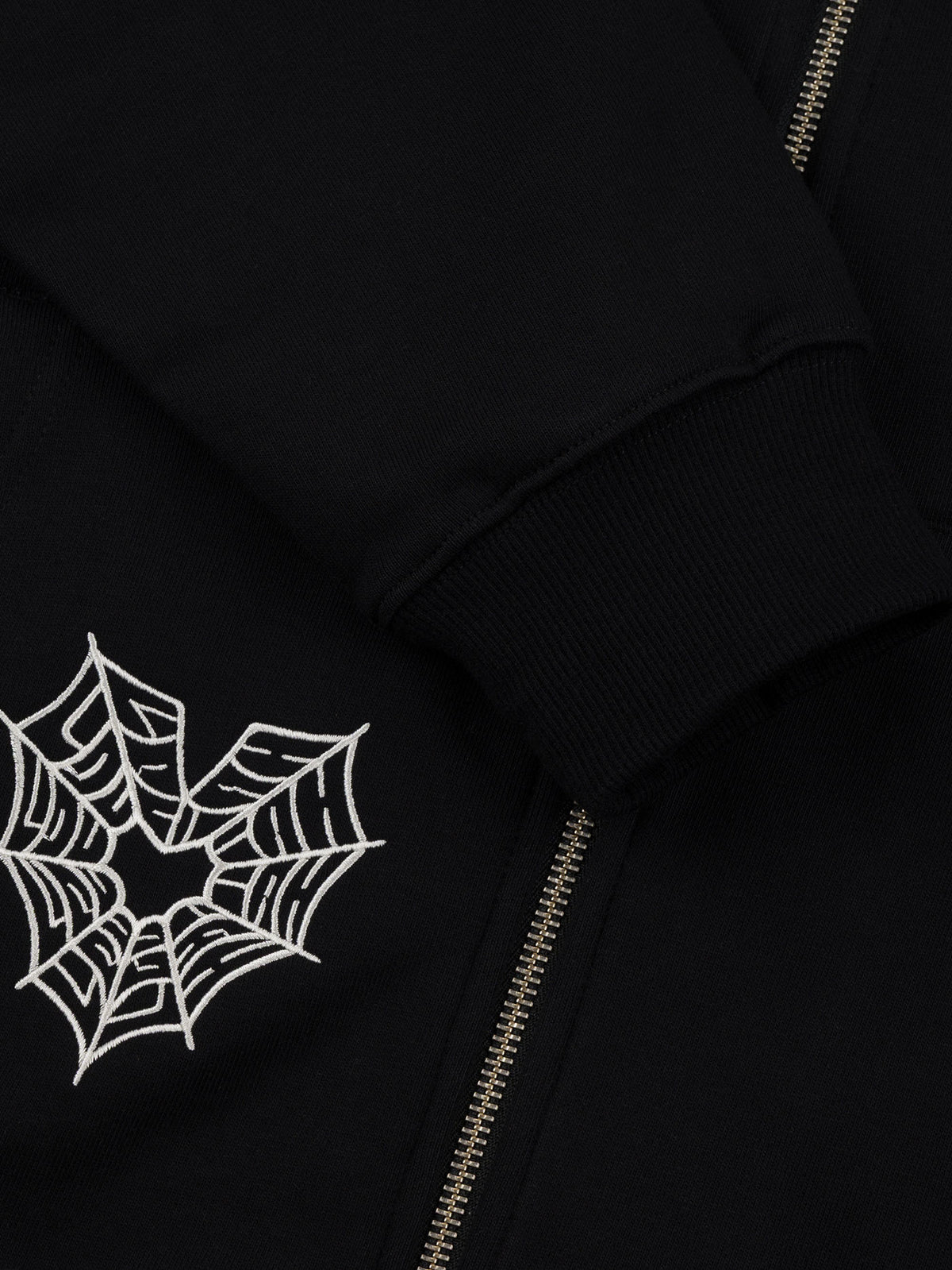 SPIDERMAN ZIP HOODY | BLACK