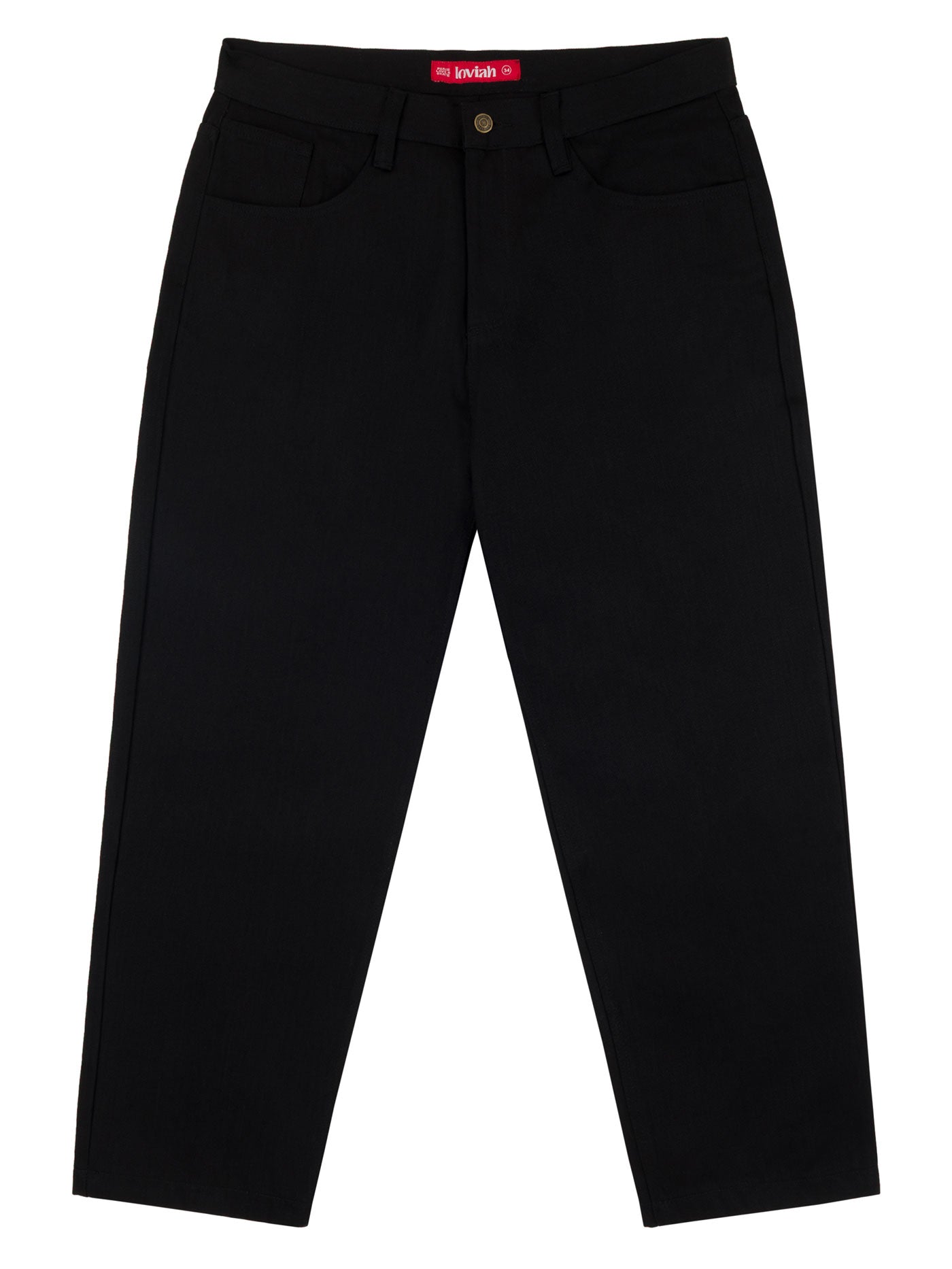 【jimwag】　Heart pocket denim pants BLACK MORGAN SELVEDGE WIDE FIT JEANS JET BLACK – bleeding-indigo